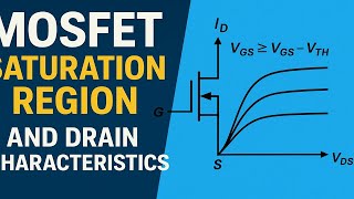 MOSFET Saturation Region and Drain Characteristics