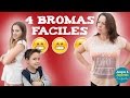 4 BROMAS FÁCILES PARA HACER EN CASA // Juegos y Juguetes en Familia