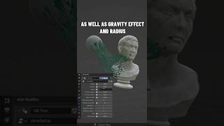 This Blender addon EASILY creates slime ⚠️ #blender3d #blender #3d