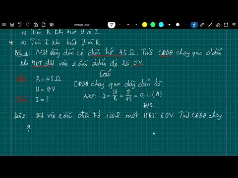 Video Cách tính cường độ dòng điện trong đoạn mạch nối tiếp... - YouTube