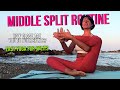 Full Middle Split Routine for Stiff Hips | Daily Stretch Challenge! 4k