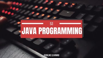 53- Programming with java || What is Generics Part 3?