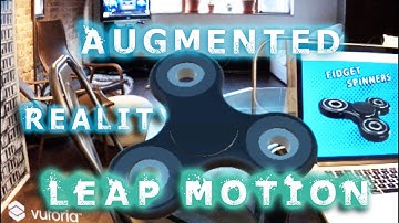 Augmented Reality Tutorial: LEAP MOTION HAND TRACKING in AR/VR with Unity Vuforia