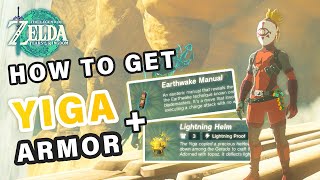 How to get Yiga Armor Set + Earthquake Ability + Lightning Helm ► Zelda: Tears of the Kingdom