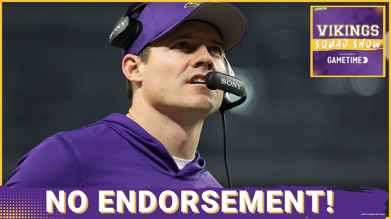 VIKINGS SQUAD SHOW: Kevin O'Connell is NOT Committing to J.J. McCarthy as Starter