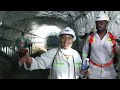 Women in the mining department. 