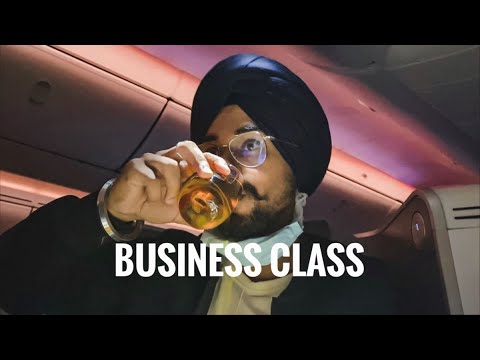 FLYING BUSINESS CLASS | INDIA to CANADA | Air Canada | Part 5