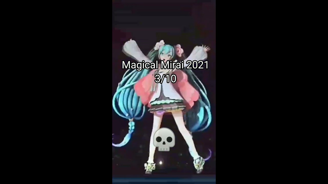 Rating Hatsune Miku Magical Mirai Concerts pt 2. #foryou #hatsunemiku #vocaloid #magicalmirai #fyp