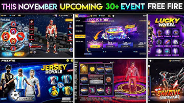 Upcoming Events in Free Fire 🤯🥳| Free Fire New Event | Ff New Event | New Event Ff