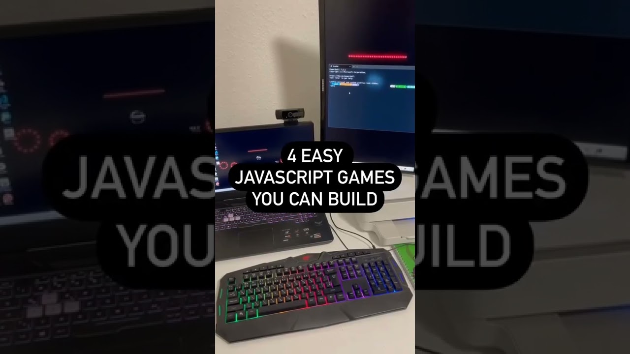 ⚡️4 Easy JavaScript games #coding #codinglife #javascript #programming #programmer #games #live adlı videoyu YouTube'da izle ⚡️4 Easy JavaScript games #coding #codinglife #javascript #programming #programmer #games #live adlı videoyu YouTube'da izle