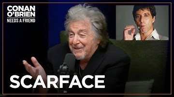 Al Pacino Suggested Tony Montana’s Iconic Scar | Conan O