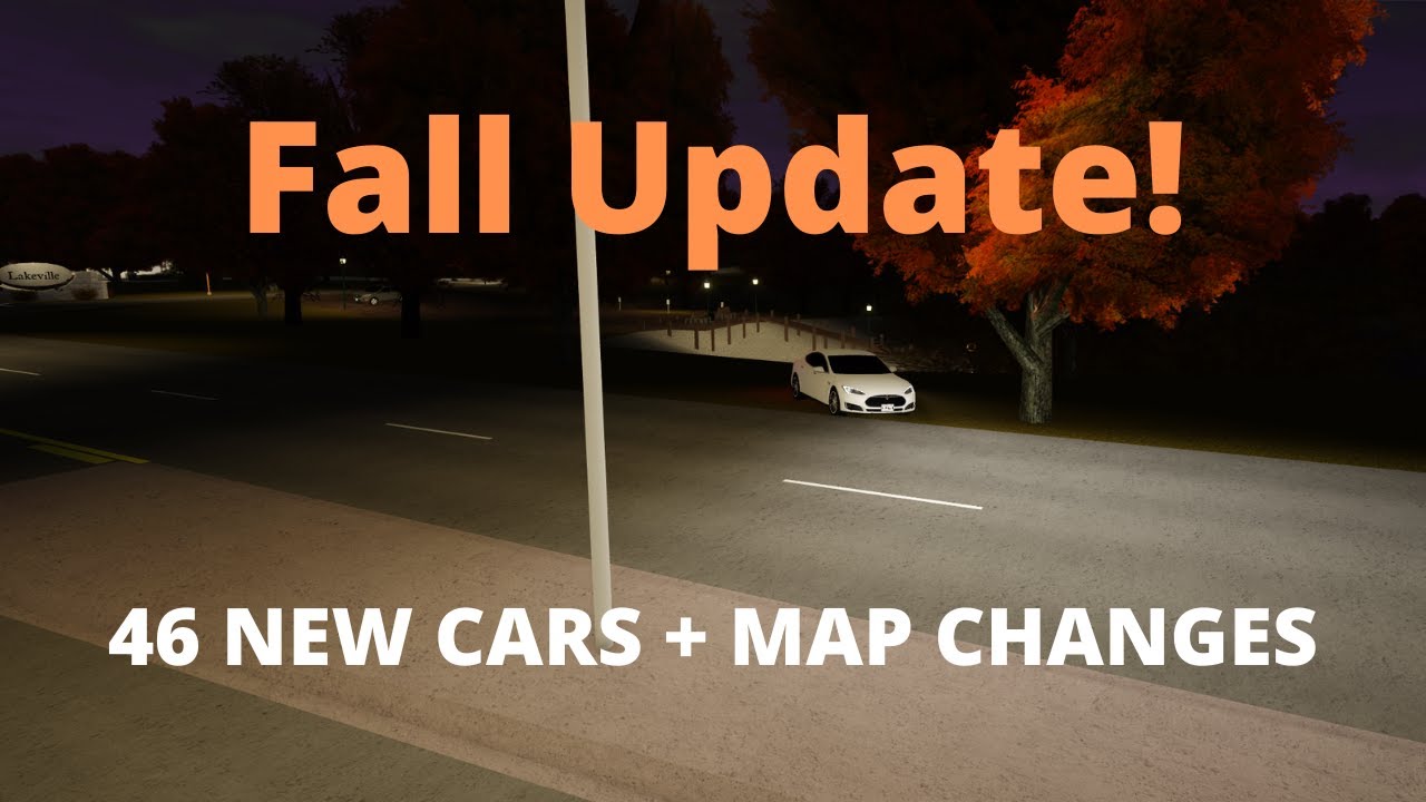 NEW FALL UPDATE! MAP CHANGES + RARE LIMITED CARS! - YouTube
