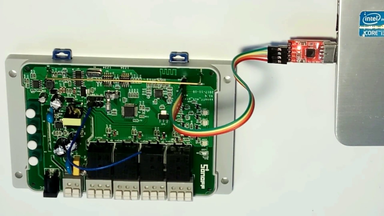Прошивка контроллера системы автоматического полива на базе Sonoff 4 CH Pro