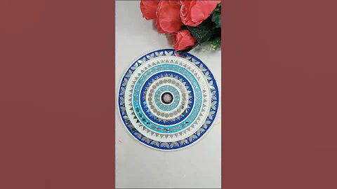 Evil Eye Lippan Art 🧿🧿🧿| Lippan Art #lippanart #reels #art #trending #homedecore #lippanartwork
