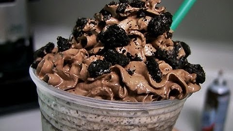 How To Make A Starbucks Mocha Cookie Crumble Frappuccino
