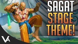 SFV - Sagat King's Court Stage Theme For Street Fighter 5 Arcade Edition! Extended OST