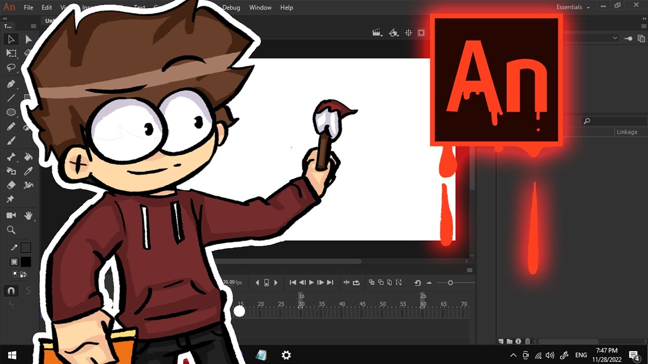 شرح مبسط لأساسيات برنامج الانميشن الشهير | Adobe Animate