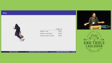Reproducible Toolchains For The Win! - GNU Tools Cauldron 2019