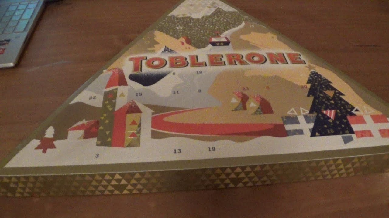 Advent Calendar 2020- Toblerone- Day 18 - YouTube