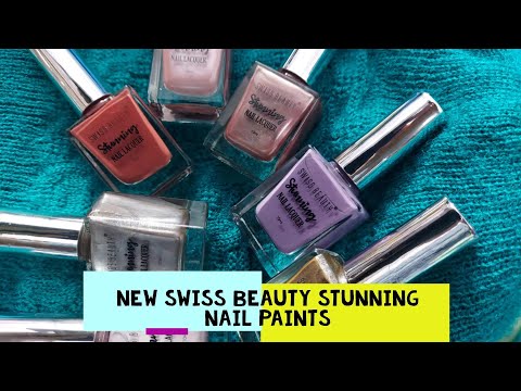 Swiss Beauty Color Splash Nail Polish | Affordable Nail Polishes | New  Launch | Review + Swatches - YouTube