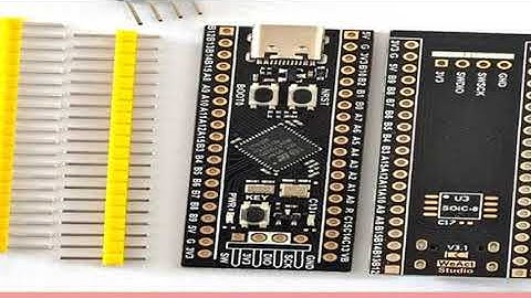 WeAct BlackPill STM32F411CEU6 STM32F411 STM32F4 STM32 Core Board Learning Board Development Micropyt