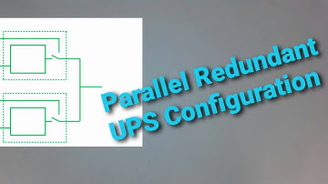 Parallel Redundant UPS Configuration || Tamil