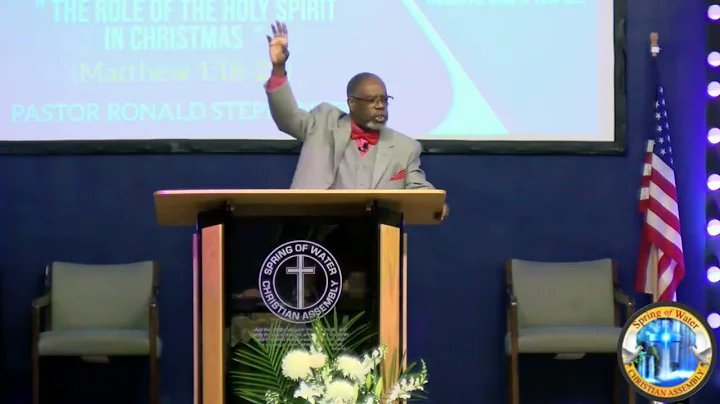 The Role of The Holy Spirit in Christmas by Pastor...