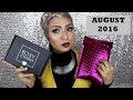 AUGUST 2016 BOXYCHARM &amp; IPSY GLAMBAG UNBOXING