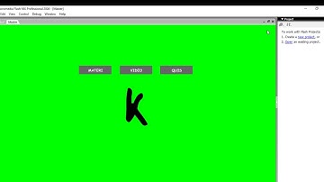 Membuat Tombol navigasi dan input audio Macromedia Flash 8