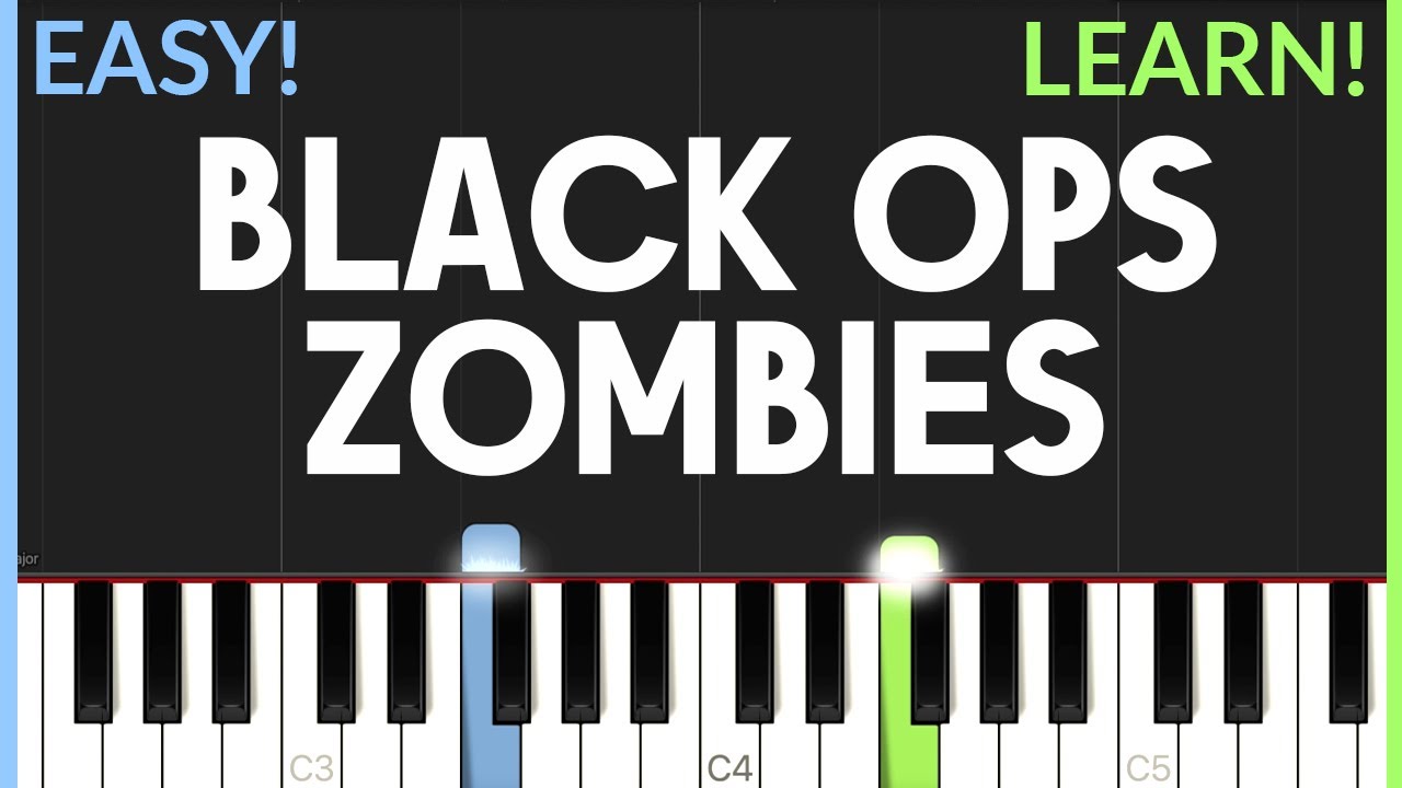 Ver Call Of Duty Black Ops "Zombies" Theme | EASY Piano Tutorial & FREE SHEET MUSIC en YouTube