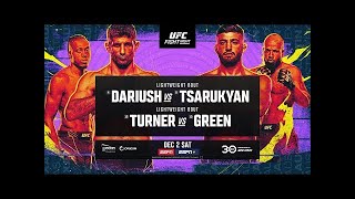 UFC Austin: DARIUSH v TSARUKYAN Predictions