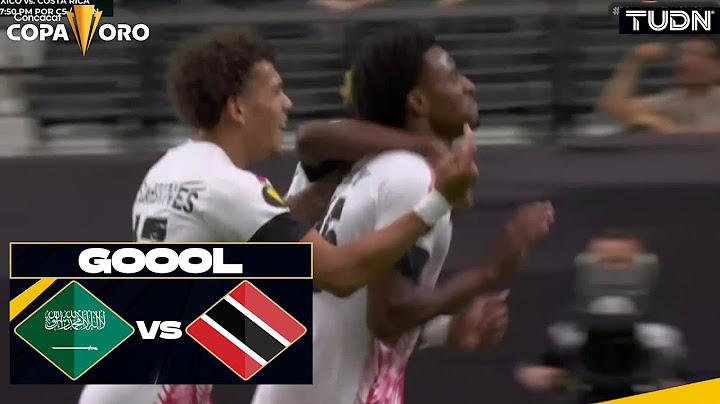 ¡Sealy se luce con un GOLAZO! - Arabia Saudita 0-1 Trinidad y Tobago | Copa Oro - J3 2025 | TUDN