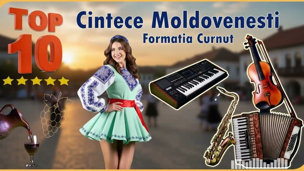 BOMBA ANULUI! Colaj Muzică Moldovenească NOU 2024 NON-STOP 🍾 Formatia Curnut pentru Petreceri!