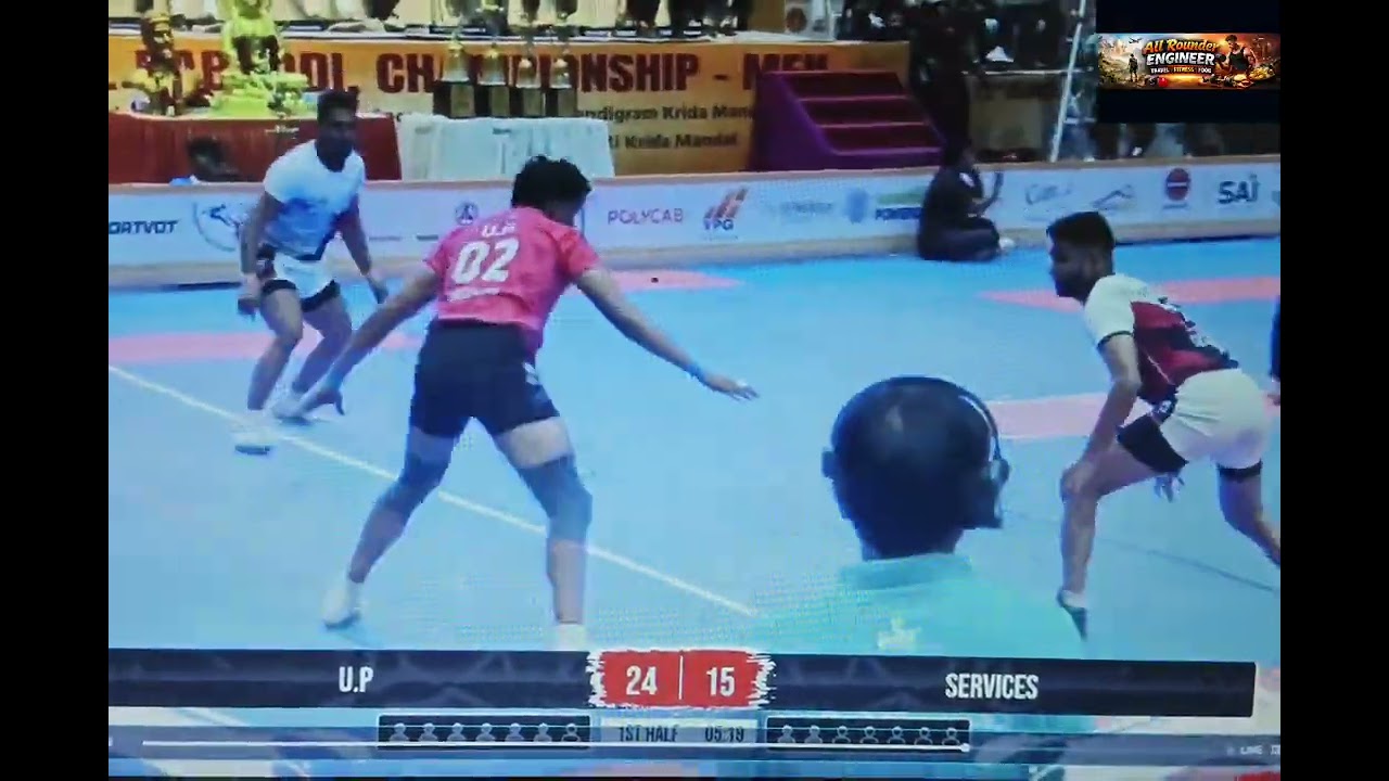 UP Vs Services Quarter final | 72nd Senior National Men's Kabaddi Championship 2026