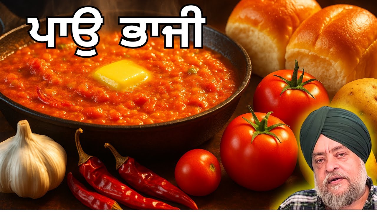 ਪਾਉ ਭਾਜੀ ਬਣਾਉਣ ਦਾ ਸਭ ਤੋਂ ਸੌਖਾ ਤੇ ਸਹੀ ਤਰੀਕਾ  पाव भाजी बनाने का सबसे आसान और सही तरीका