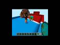 Minecraft Mutant Zombie and Mutant Villager fight #minecraft #gaming #viral #shorts