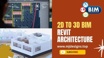 Revit BIM Architecture Workflow | CAD to 3D Model | Part 1 | BIM Coordination & Setup