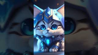 Cute Kitten As Pokémon #cutecat #cutekittenshorts #midjourney