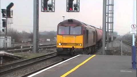 DBS 60071 on 6B33 at Didcot Parkway 31/1/12