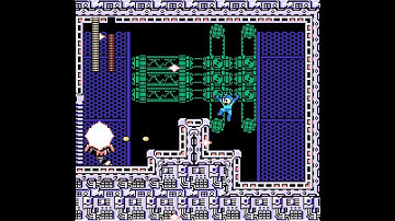 Mega Man 3 - Spark Man (buster only, no damage) method 1: easier