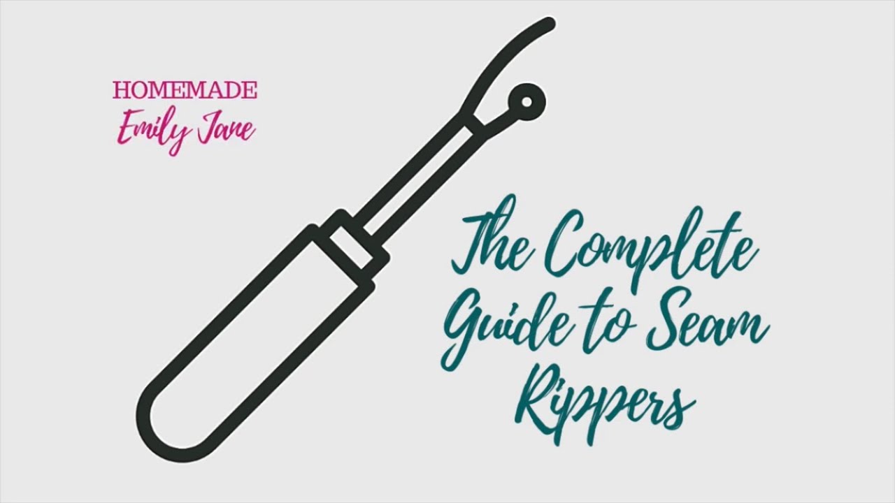 Seam Ripper Comparison -- a complete guide & how to use each 