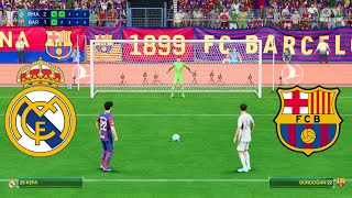 FC 24 - Real Madrid 🆚 Barcelona Challenge - Penalty Shootout - FIFA 24