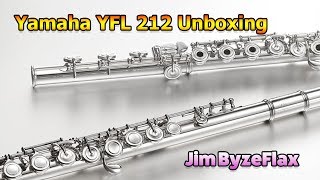 Yamaha YFL 212 Flute Unboxing