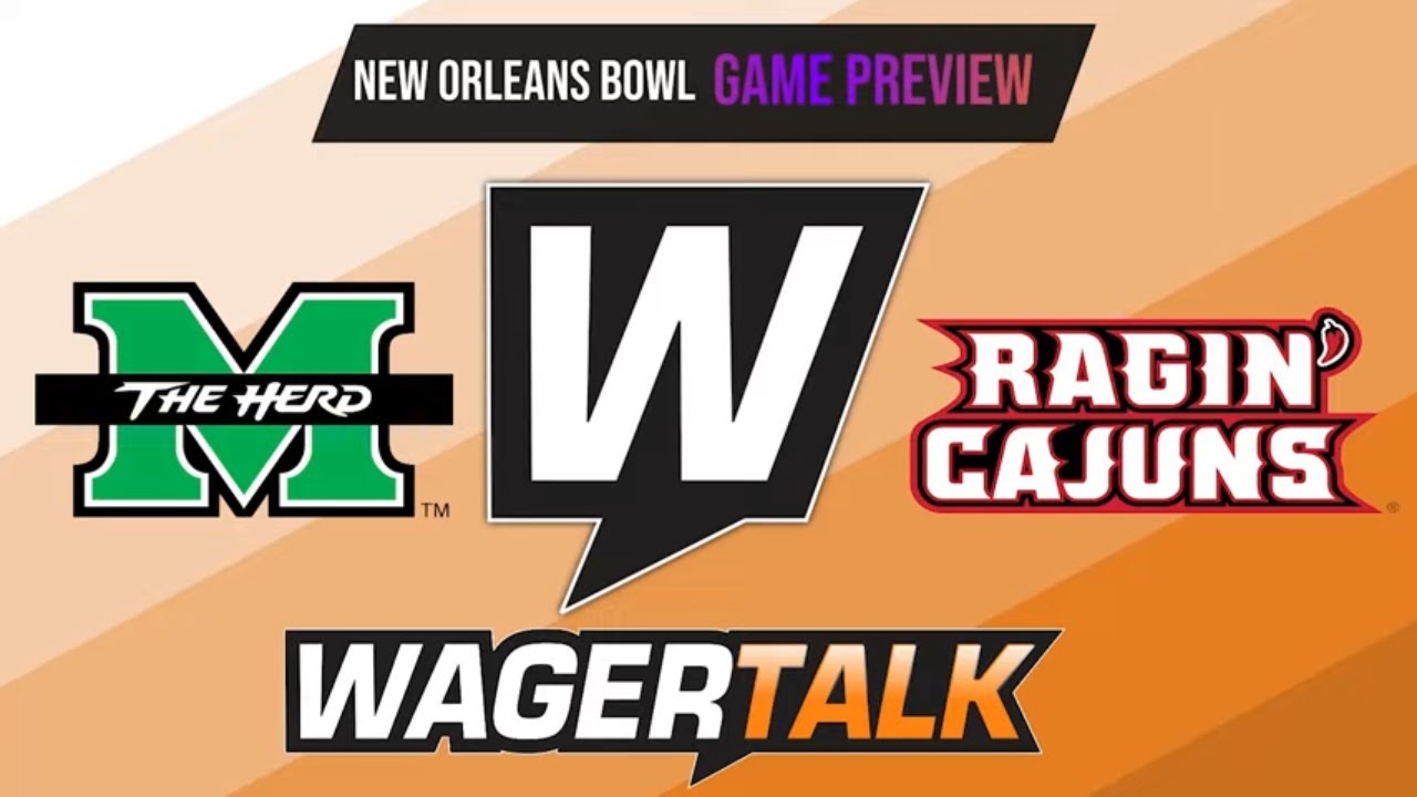New Orleans Bowl Picks, Predictions and Odds | Louisiana vs Marshall Betting Preview | Dec 18