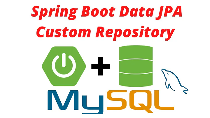 Spring data JPA custom repository