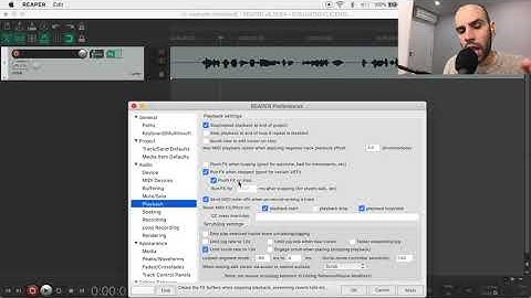 How to Avoid Latency on Stop in REAPER