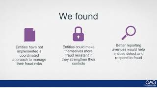 Fraud Prevention in Local Government