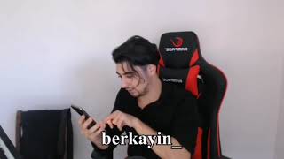Berkay Abi Ama 1 Dakika Boyunca Fan Sayfası Açıyor...