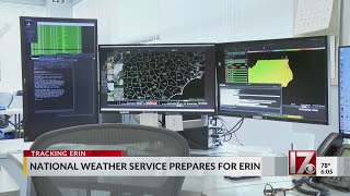 National Weather Service in Raleigh prepares for Erin
