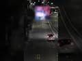 深夜の無法地帯の国道の赤い閃光を放つ移動式オービス！#Shorts